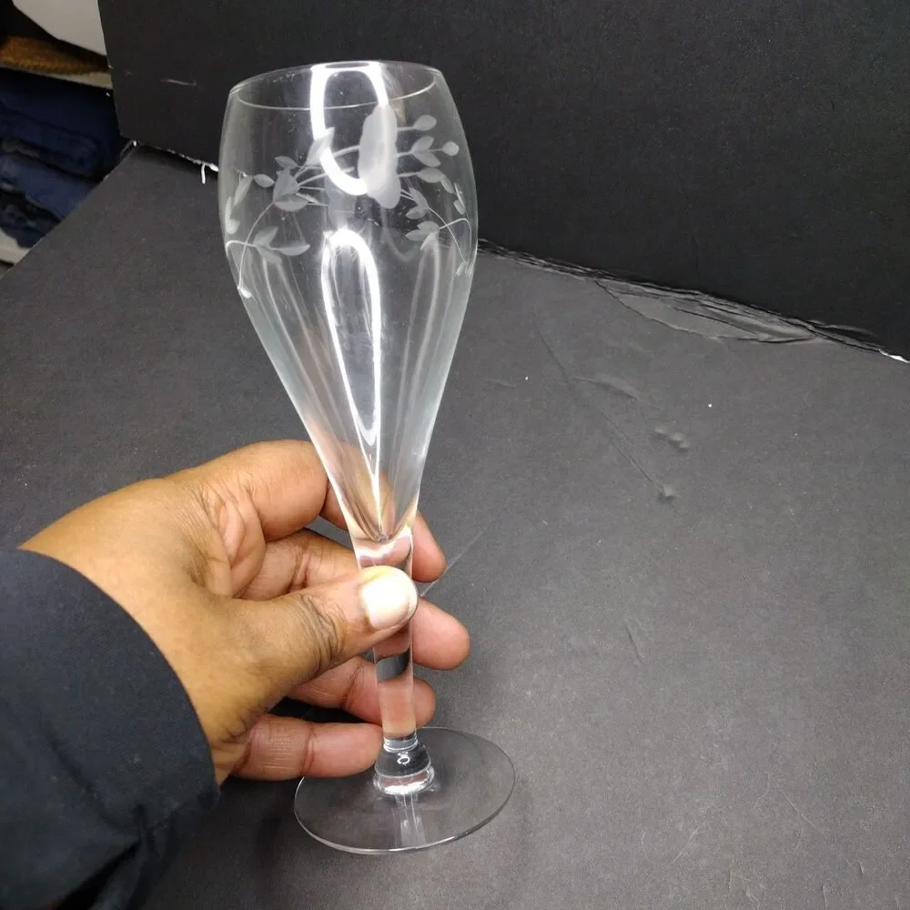 Princess House Crystal Glass Vintage Champagne